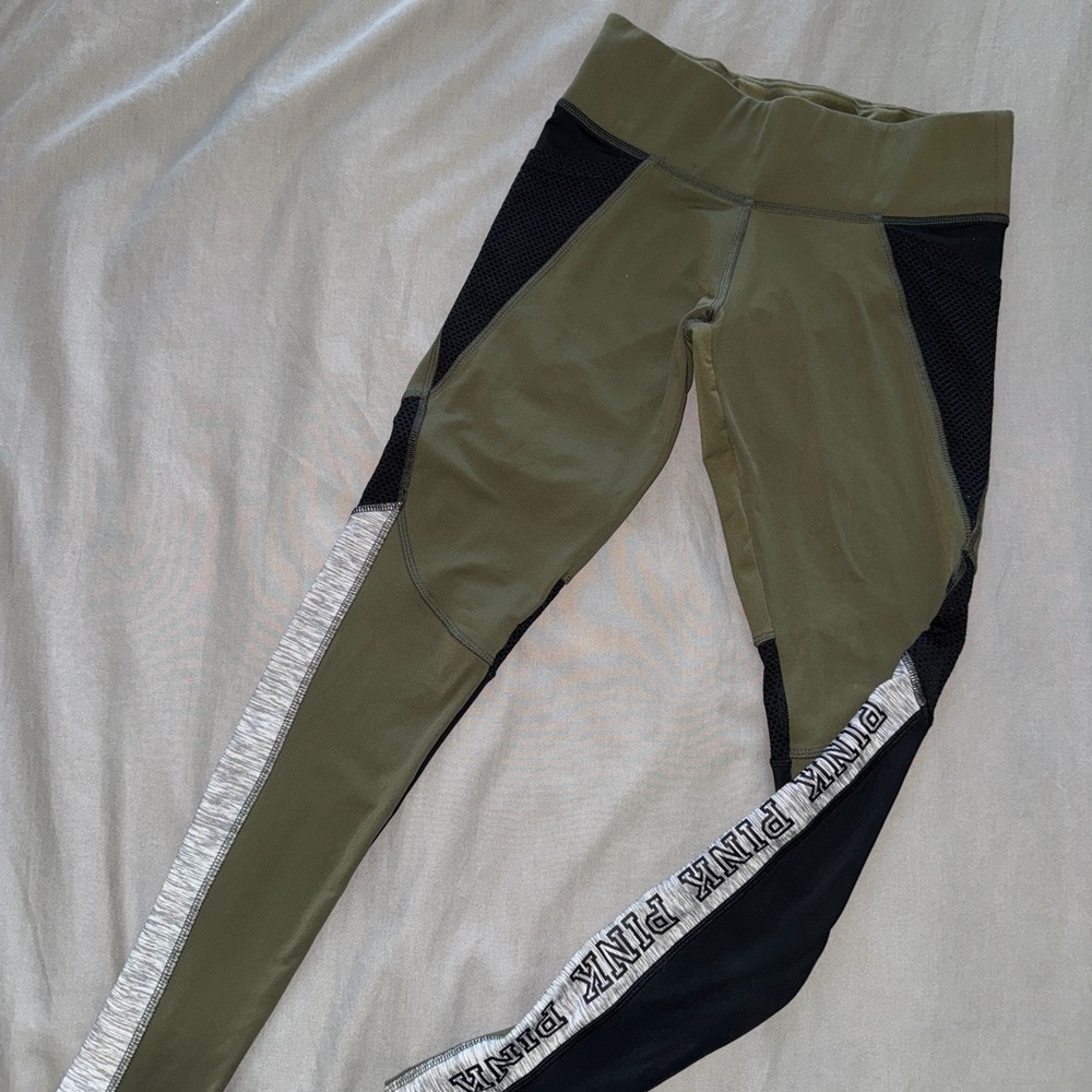 PINK Victoria's Secret Olive Green women’s Leggings